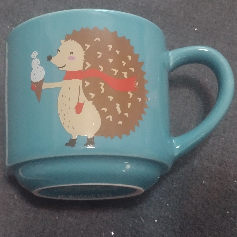 Caribou Coffee Hedgehog Mug